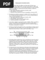 Trabajo de Termodinámica