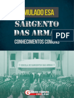 Simulado ESA - Sargento Das Armas (Conhecimentos Comuns) - Revisado PDF