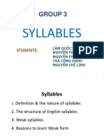 Syllable 5