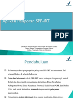 Sosialisasi Aplikasi Pelaporan SPP-IRT - Manado PDF