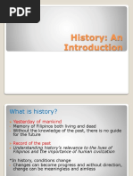 Chap 1 Intro To History