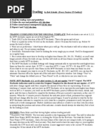 MTF Stochastic Trading: TRADING GUIDELINES FOR THE ORIGINAL TEMPLATE (Both Stochastics Are Set at 11,3,3