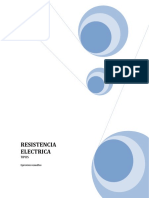 Tipologia de Resistencias Electricas Con Ejercicios Resueltos PDF