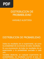 Distribuciòn Probabilidad Discreta