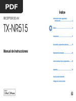 TX-NR515 Espanol PDF