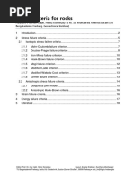 23 Failure Criteria For Rocks PDF