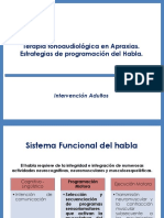 Terapia Fonoaudiol Gica en Apraxia