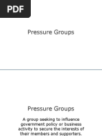 15 Pressure Group