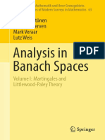 Analysis in Banach Spaces - Volume I - Martingales and Littlewood-Paley Theory ( Tuomas Hytonen Jan Van Neerven Mark Veraar) PDF