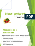 Clasificación de Dietas