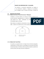 Sistema de Avance Con Perforación y Voladura