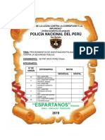 Procedimientos Policiales