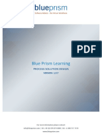 Blue Prism - Solution Design Overview PDF