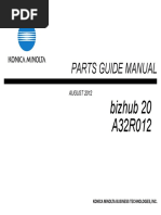 Bizhub 20 Parts Manual