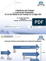 De La Medicina Del Trabajo A La Salud Del Trabajador - Dr. Claudio Taboadela PDF