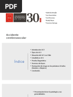 Accidente Cerebrovascular