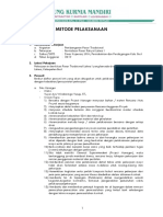 Metode Pelaksanaan Pasar Rakyat Lakea