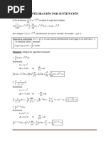 Ejercicios de Integración