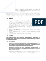 Evidencia 3 Programa de Mantenimiento de Equipos e Instalaciones