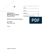 Siprotec 4 Siprotec Compact Reyrolle Ieds: En100 Communication Module Iec 61850