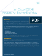 SD Wan On Cisco iOS XE Routers An End To End View