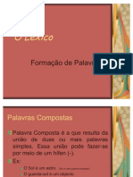 Palavras Compostas e Derivadas