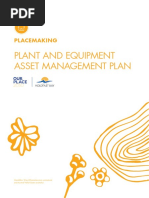 Plant Equipment Asset Plan