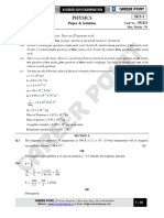 CBSE Board-XII Physics - Paper and Solution - Set-III