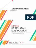 Upaya Kesehatan PKM Raya