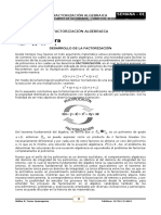 Co - Algebra - I B - 4sec - 1 - Factorización Algebraica - Parte I