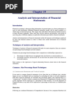 Analysis and Interpretation of Financial Statement PDF