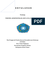 Penyuluhan Administrasi, Keuangan Dan Data PKK