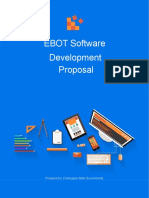 EBOT Software Development Proposal: Prepared For: (Telangana State Government)