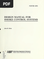 Desing Manual For Smoke Control Systems - Jhon H. Klote PDF