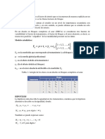 Factores de Bloque