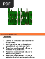 Sistemas de Ecuaciones