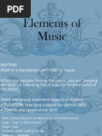 Elements of Music