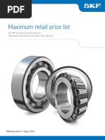 SKF Price List