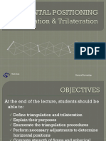   Triangulation and Trilateritation