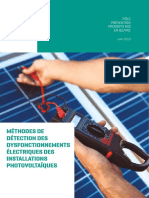 Methodes de Detection Des Dysfonctionnements Électriques Sur Installations Photovoltaiques