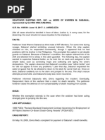 Seapower Shipping Ent., Inc. vs. Heirs of Warren M. Sabanal, Represented by ELVIRA ONG-SABANAL G.R. No. 198544: June 19, 2017: J. JARDELEZA