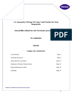 Co-Amoxiclav 250 MG/ 62.5 MG/ 5 ML Powder For Oral Suspension