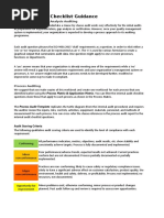 QMS Internal Audit Checklist Demo