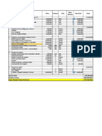 Description Price Unit Mob-Demob Sub-Total Total