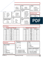 Conversions: Numbers Less Than One Numbers Greater Than One