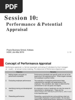 Session 10:: Performance Appraisal & Potential