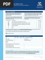 UoM Academic Referee Report Form