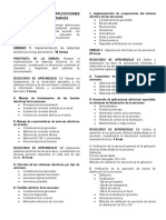 Temario Manejo de Aplicaciones Elc3a9ctricas de Las Aeronaves