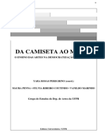 PEREGRINO, Y. Et Al. 1995. Da Camiseta Ao Museu - o Ensino Das Artes Na Democratização Da Cultura