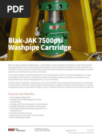 Blak-JAK 7500psi Washpipe Cartridge